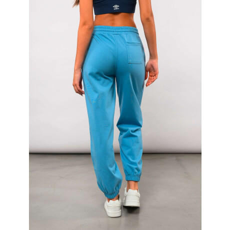 Pantalón Largo Aura de Mujer Celeste