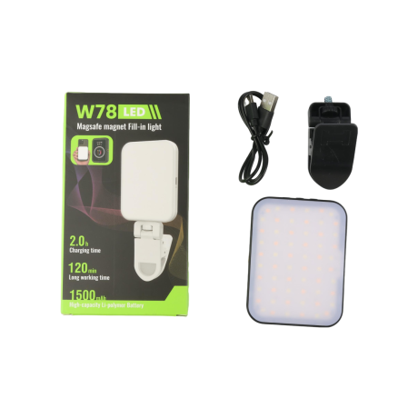 LUZ LED RECARGABLE PARA CELULAR CON CLIP LUZ LED RECARGABLE PARA CELULAR CON CLIP