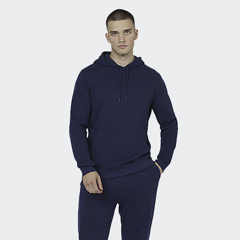 Campera Castore Embroidered Logo Azul