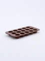MOLDE PARA CHOCOLATES SILICONA MARRON