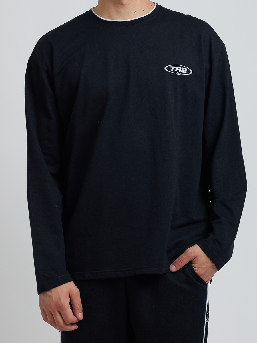 T-SHIRT M/L TRIBU DIXIE - Negro 