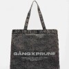 Bolso Gang Tote en Jean Negro
