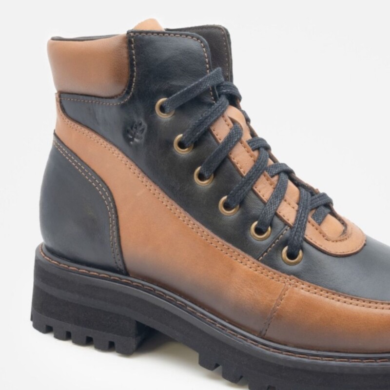 Bota Acordonada Lombardino 36-39 Whisky