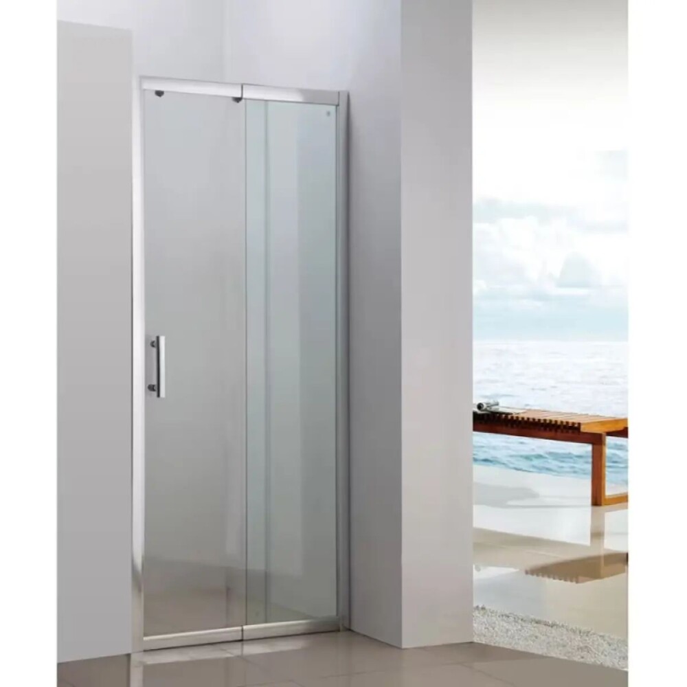Mampara de vidrio regulable 135-149cm 6mm Mampara De Vidrio Regulable 135-149cm 6mm