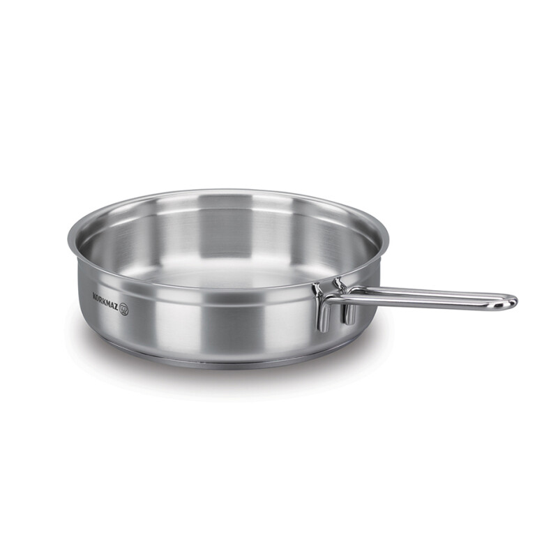SARTEN 3LTS ACERO INOX ALFA KORKMAZ. 26X6CM SARTEN 3LTS ACERO INOX ALFA KORKMAZ. 26X6CM