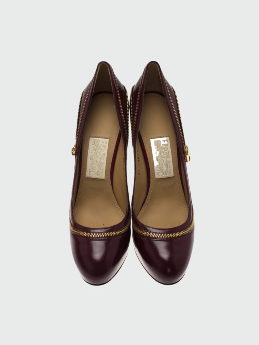 Salvatore Ferragamo, Calzado de cuero, RORY 