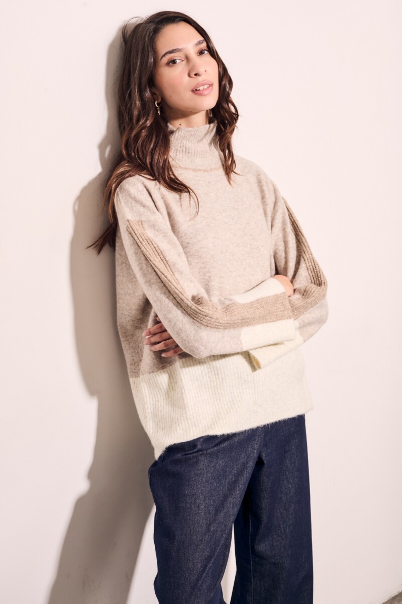 Polera Color Block Vison