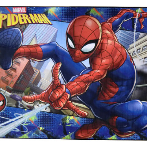 Alfombra infantil Avengers y Spiderman de 127x197cm U
