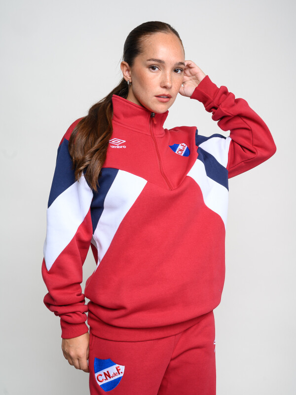 Buzo MEDIO CIERRE LUX MOTION Nacional Mujer Beige, ordeaux, Azul Marino, Blanco