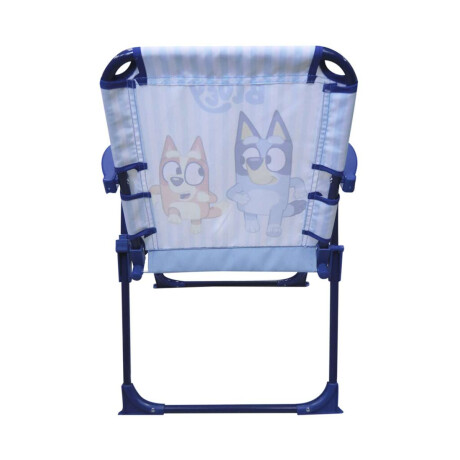 Silla Infantil Bluey Plegable para Playa Bco/Celeste