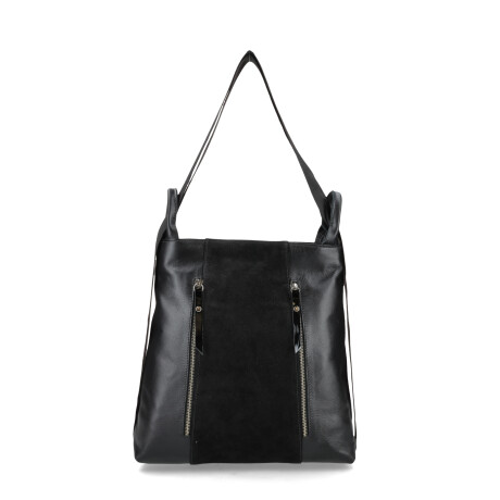 CARTERAS VENET - CUERO VALLERA NEGRO