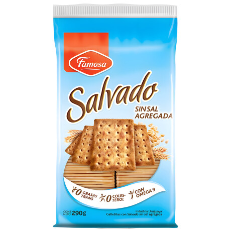 GALLETITA FAMOSA SALVADO SIN SAL 290 Grs GALLETITA FAMOSA SALVADO SIN SAL 290 Grs