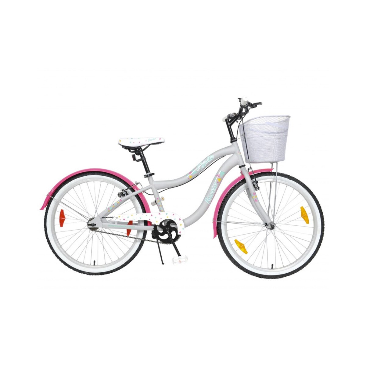 Bicicleta Baccio Mystic rodado 24 - Gris 