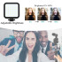 Kit Trípode Ledstar Ay-49 Luces Led Con Micrófono Para Video Streaming KIT TRIPODE LED CON MICROFONO AY-49