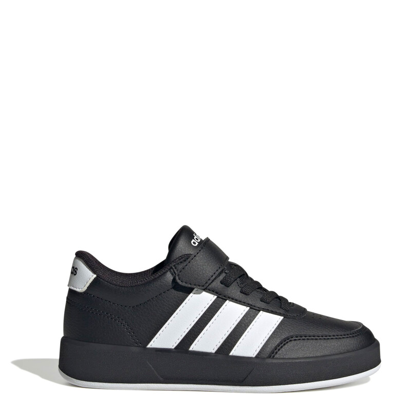 Championes de Niños Adidas Breaknet 3.0 Jrs con Velcro Negro - Blanco