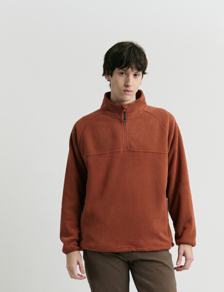 470565 SWEATER NAVIGATOR Ladrillo