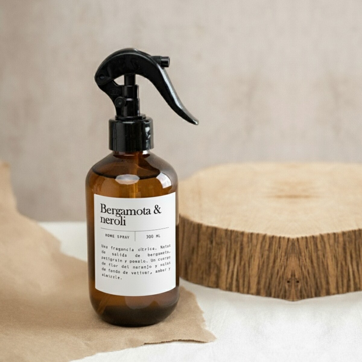 Home Spray 300ml Ambar - Bergamota & Neroli 