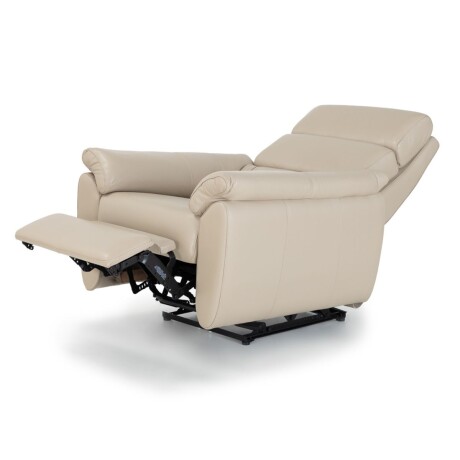 Butaca Latifa (Reclinable) - Cuero Básico 519 Beige - (Preventa)