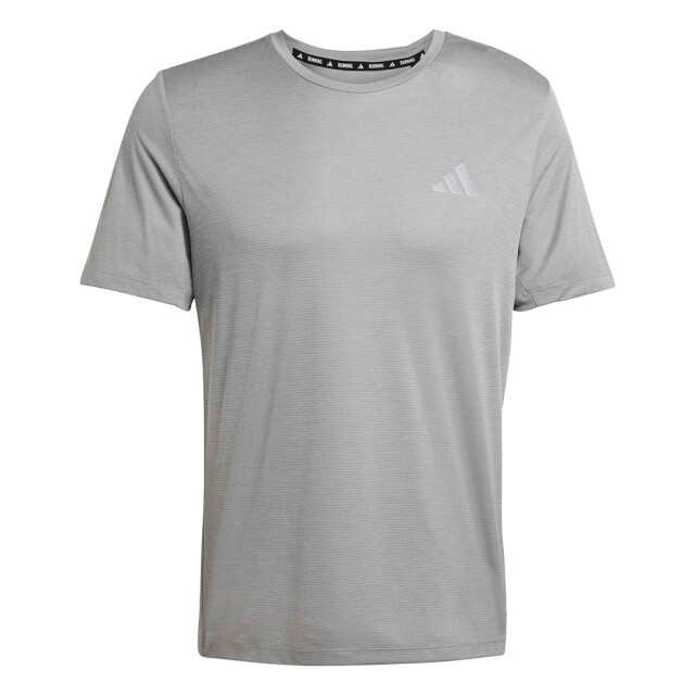 Remera de Hombre Adidas Run Ess Tee M Gris