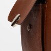 Shopper The Circle En Cuero Graneado Tabaco