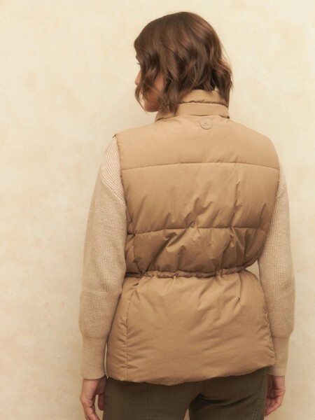 CHALECO ALLIE ROLLER TOSTADO