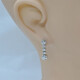 Par De Caravanas En Diamantes 2,10 Ct Y Oro Blanco 18K. Circa 1960-1980´S Par De Caravanas En Diamantes 2,10 Ct Y Oro Blanco 18K. Circa 1960-1980´S