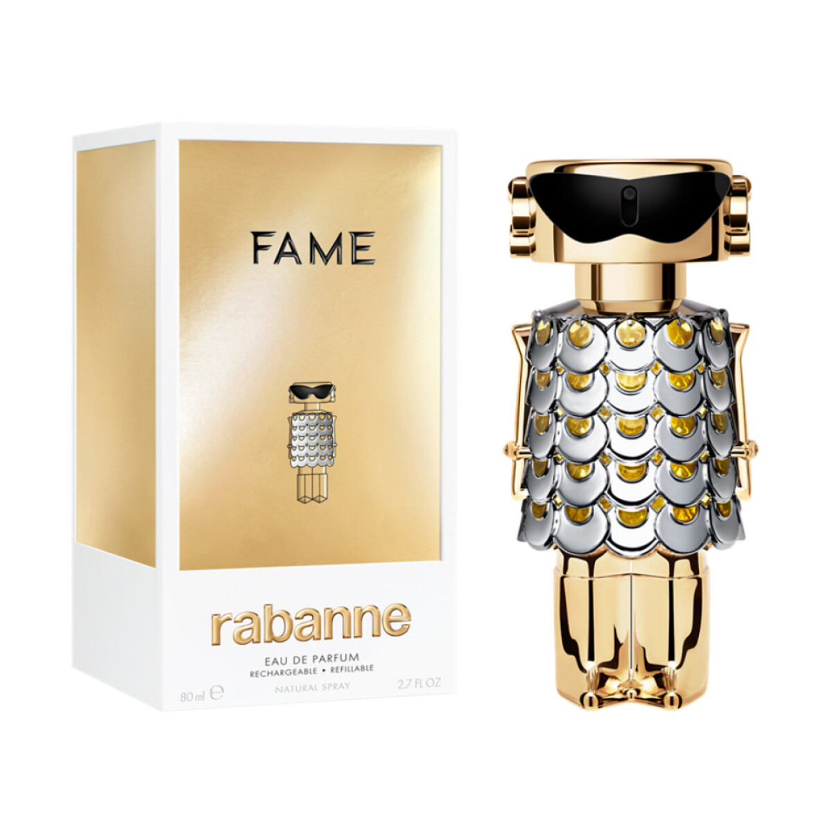 Perfume Rabanne Fame Refilleable EDP 80ml 