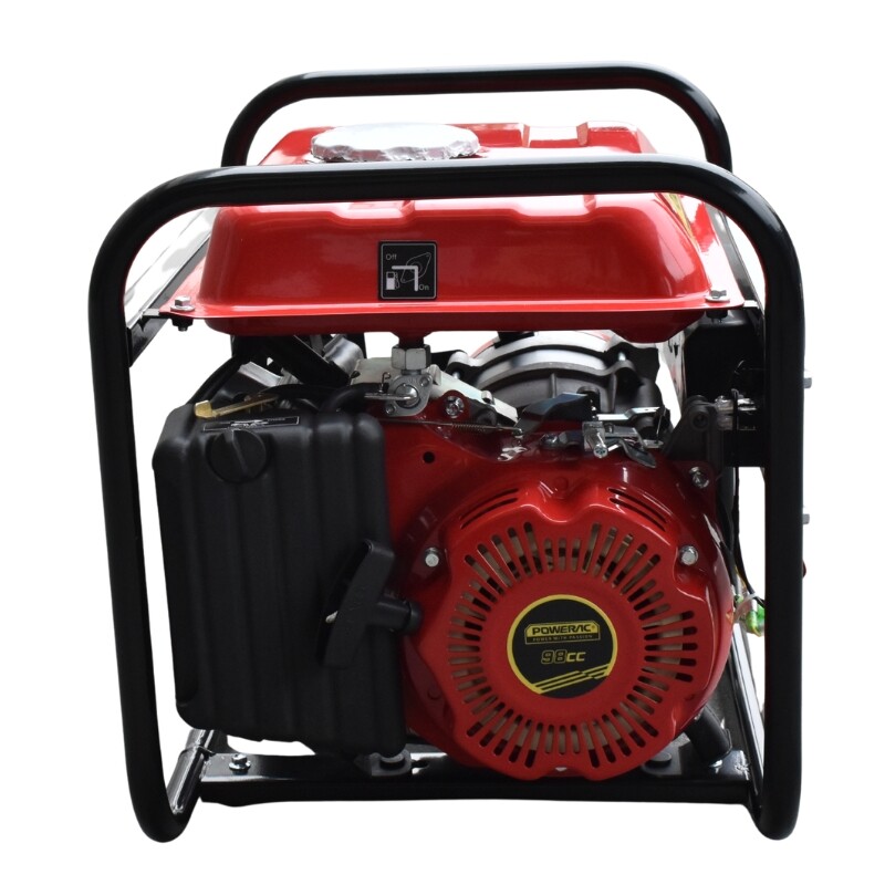 POWERAC GENERADOR A GASOLINA 1.2Kw 3.5HP 98CC ARRANQUE MANUAL Powerac Generador A Gasolina 1.2kw 3.5hp 98cc Arranque Manual
