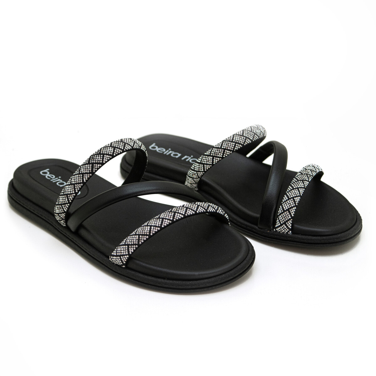 Sandalias Beira Rio de Mujer - 8488.108-29430 - Cristal-negro 