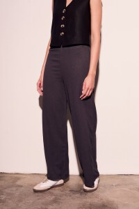 Pantalón Texturado Topo