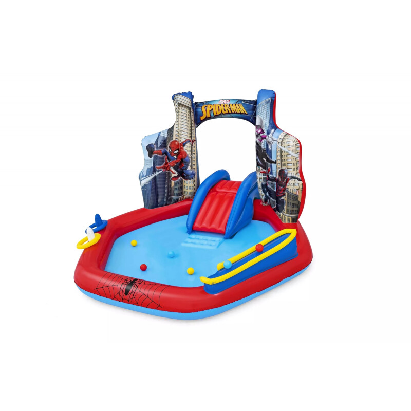 Piscina Bestway Centro de Juegos Spider Man 211x206x127cm 165 Lts 98793 Piscina Bestway Centro de Juegos Spider Man 211x206x127cm 165 Lts 98793