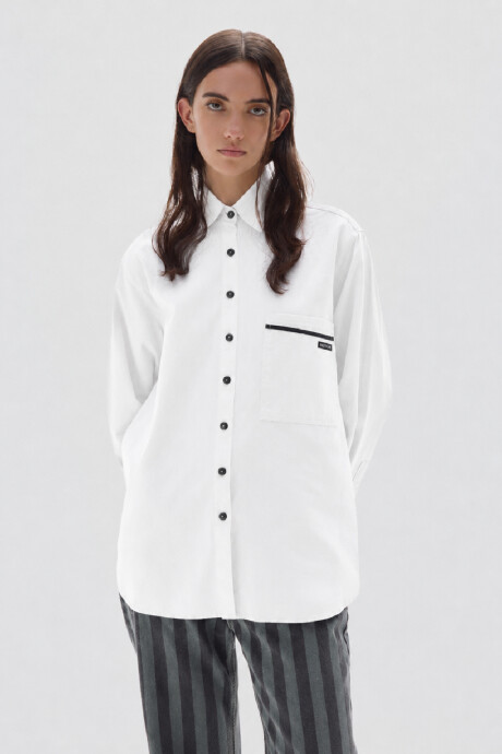 Camisa Noble Oxford Off White