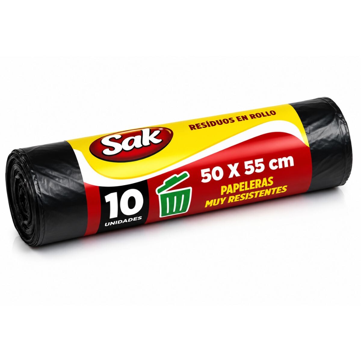 Bolsas para residuos en rollo Sak 10 unidades 