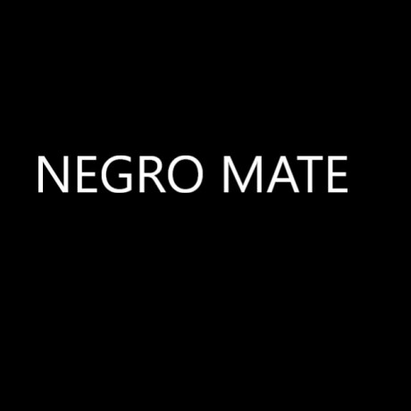 Negro Opaco Negro Opaco