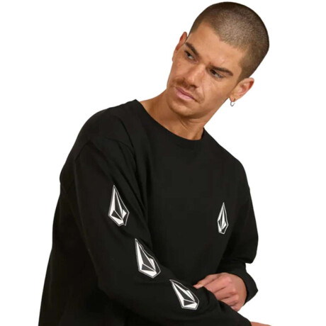 Remera Volcom Icon Stone Negro