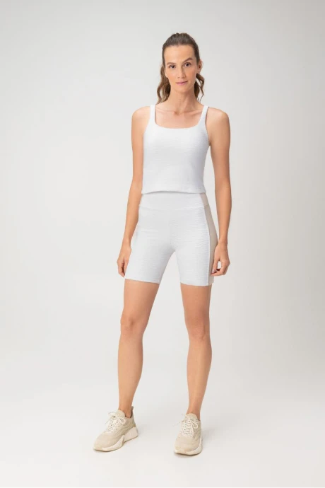 REMERA CROPPED FLIP Blanco
