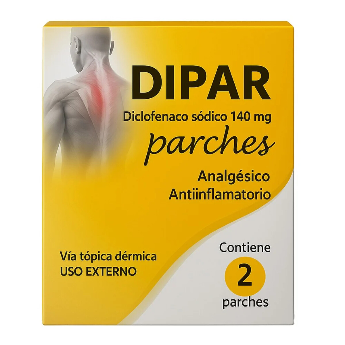 Dipar Parches 2 Unidades 