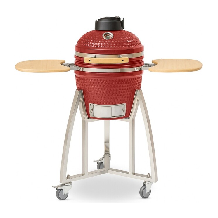 Parrilla/Barbacoa Kamado 18'' Rojo