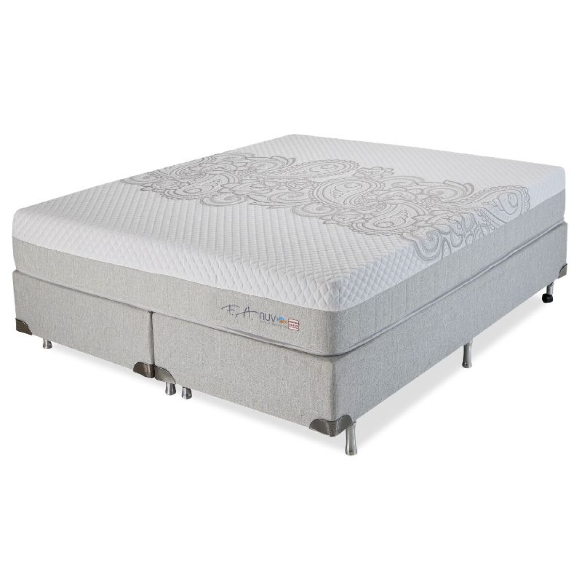 Somier Espuma Nuv - Queen 158x198x25 