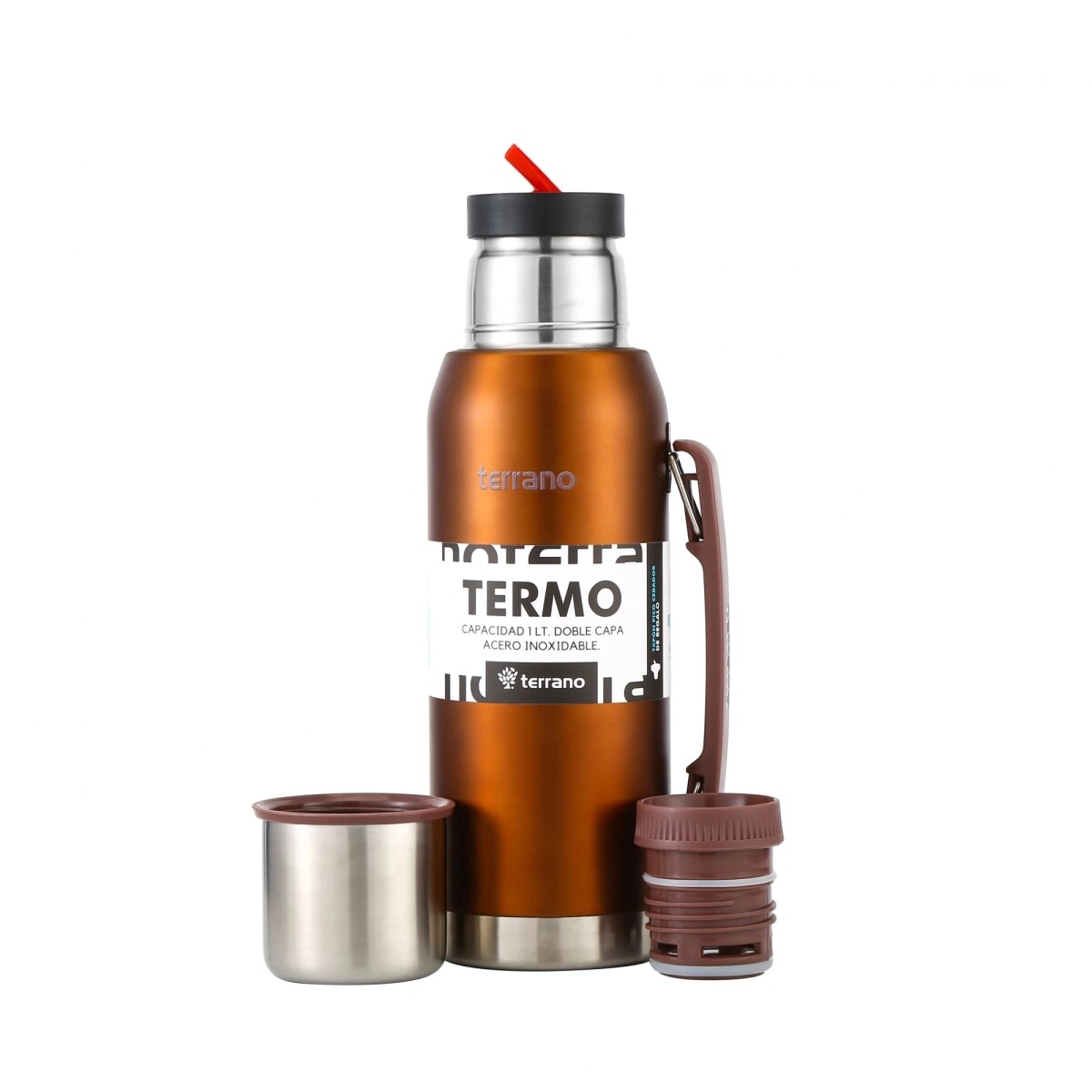 TERMO TERRANO 1LT COPPER CON MANIJA 