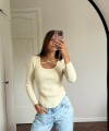 Polera Mia manteca