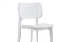 Silla Simil Rattan de polipropileno Blanco