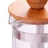 Cafetera Francesa Prensa Émbolo Piston Bambú 600Ml 6 Tazas Cafetera Francesa Prensa Émbolo Piston Bambú 600Ml 6 Tazas