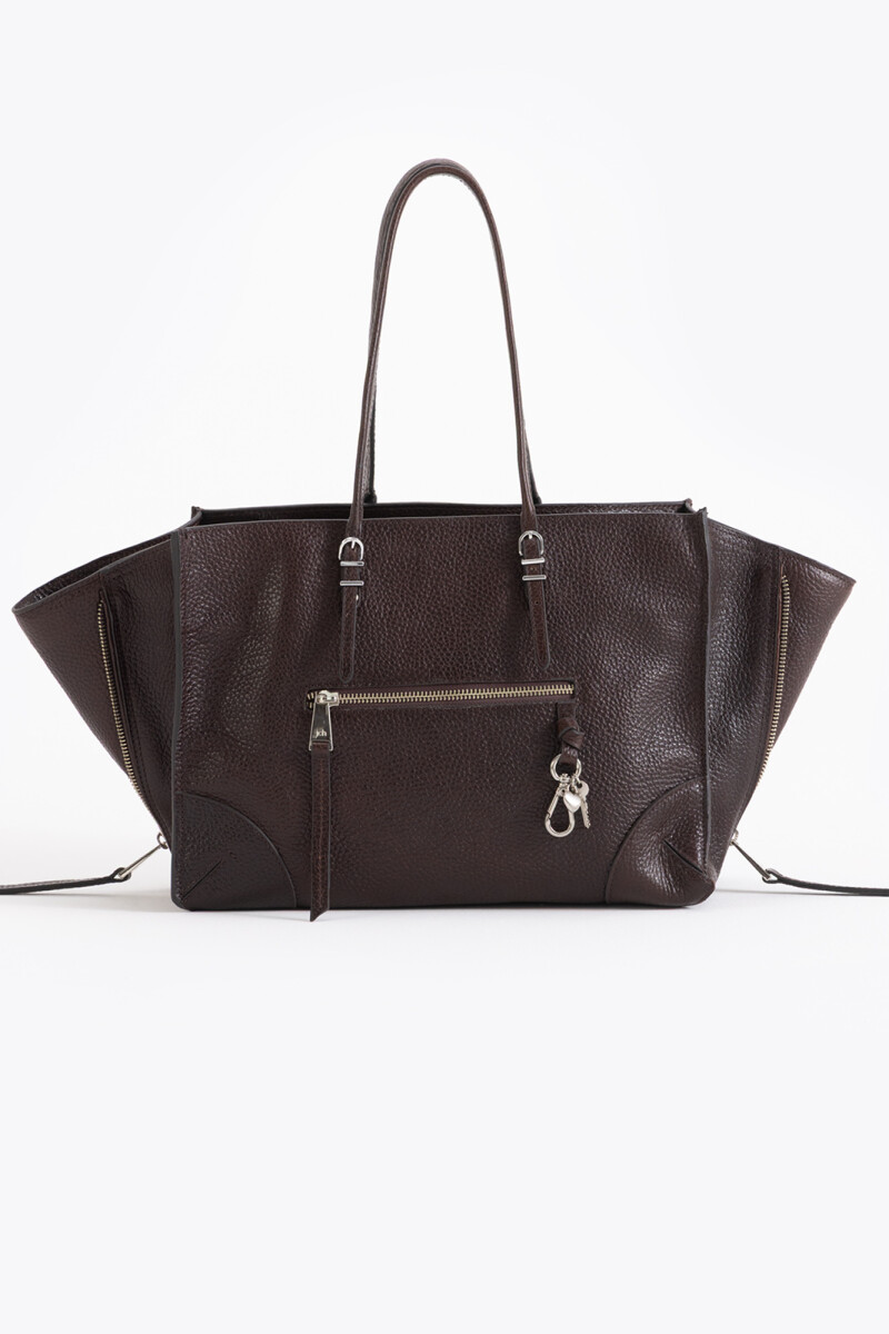 TOTE BARROQUE SMALL Chocolate