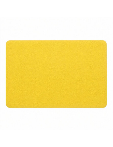 INDIVIDUAL PU SIMIL CUERO 45x30CM AMARILLO INDIVIDUAL PU SIMIL CUERO 45x30CM AMARILLO