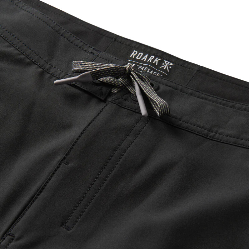 Boardshort Roark Passage Hemp - Negro Boardshort Roark Passage Hemp - Negro