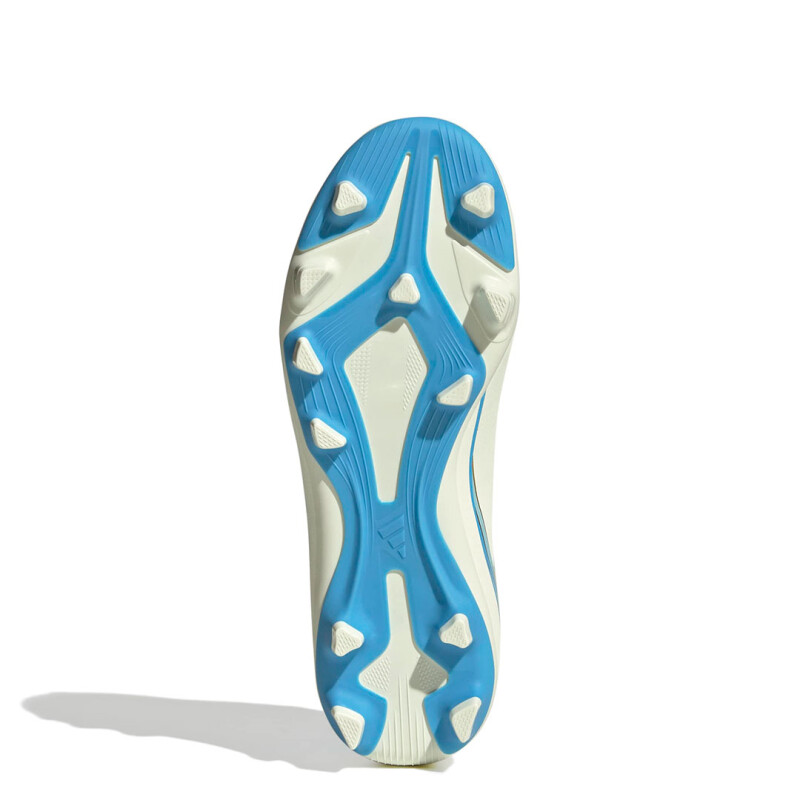 Championes de Niños Adidas Futbol F50 Messi Club Firm Ground Fg Blanco - Celeste