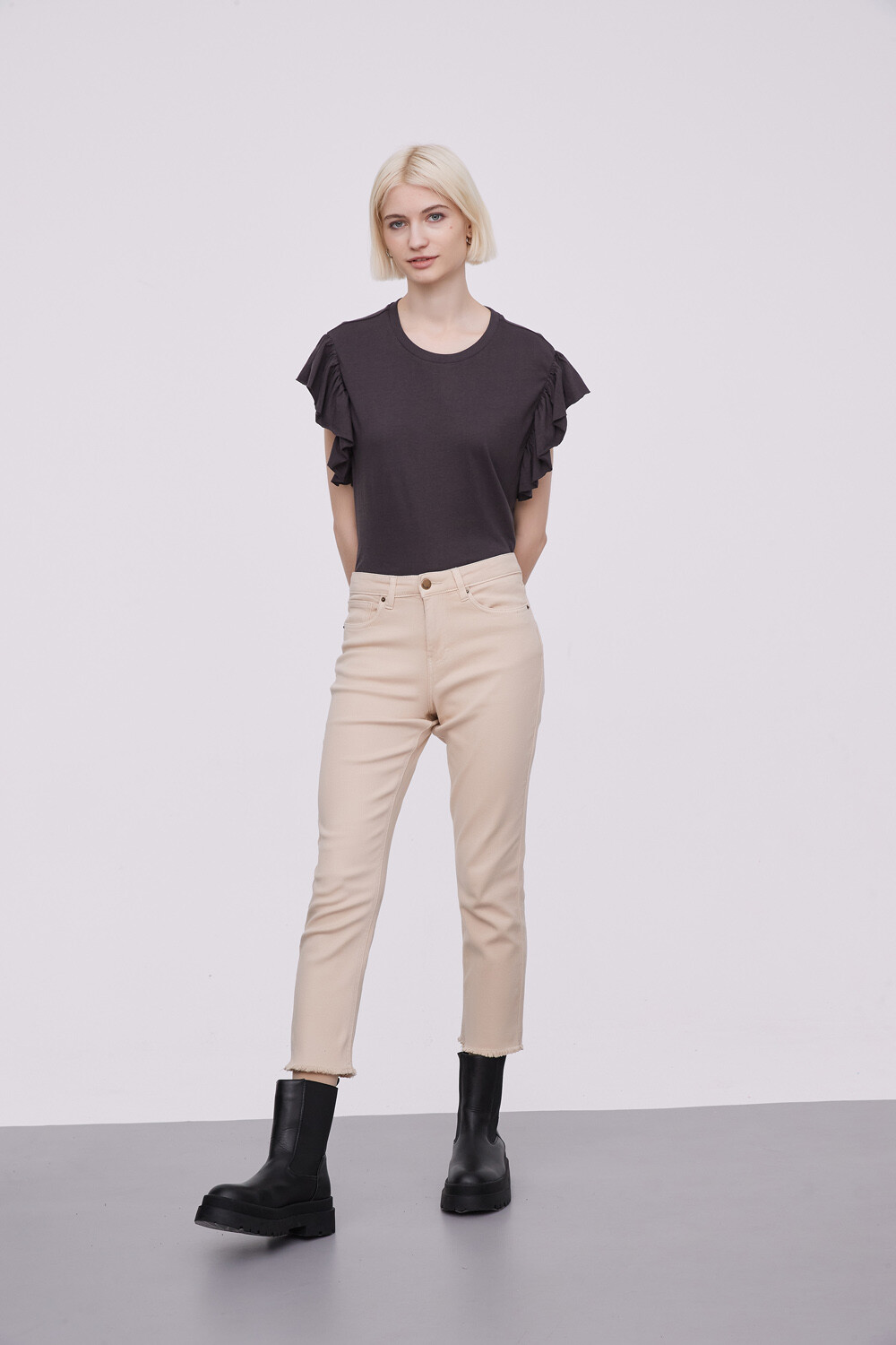 Pantalon Argus Beige Claro