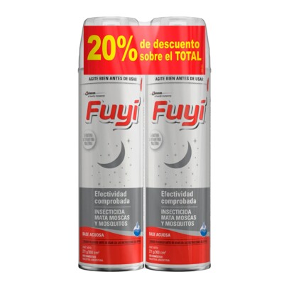 Fuyi Mata Moscas Y Mosquitos 360 Cc. 2 Uds. Fuyi Mata Moscas Y Mosquitos 360 Cc. 2 Uds.