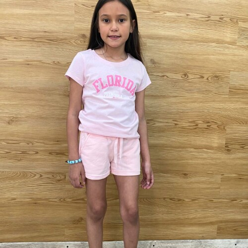 Remera California N+ Girls Rosa